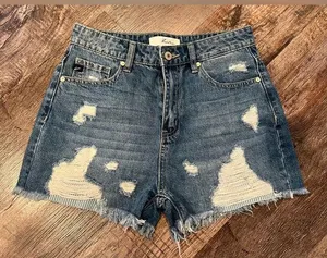 Kancan Denim Shorts Size Small Blue thumbnail 1