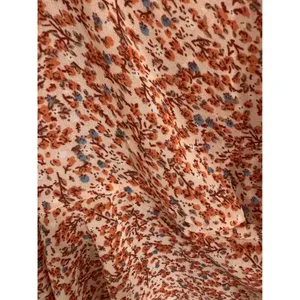 NWT Lulus rust‎ pink floral blouse size large thumbnail 4
