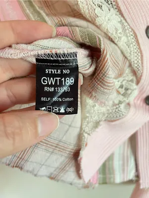 POL Patchwork Plaid LaceRelaxed Hooded Shirt Jacket Size Small thumbnail 8