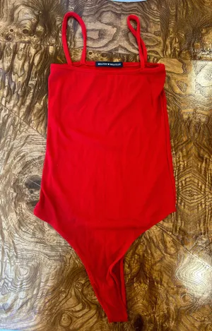 Red Brandy Melville Bodysuit thumbnail 1