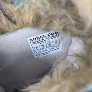 Sorel Tofino II Black Turquoise Waterproof Snow Boots Womens US 5 EU 36 thumbnail 3
