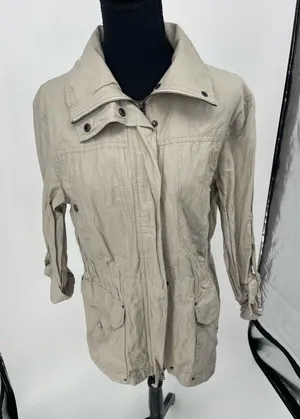 Coldwater Creek classic small beige jacket women's thumbnail 1