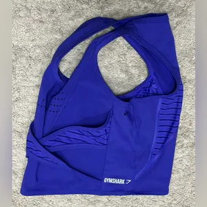 EUC! Gymshark Purple Crop Tank Top size XS thumbnail 4