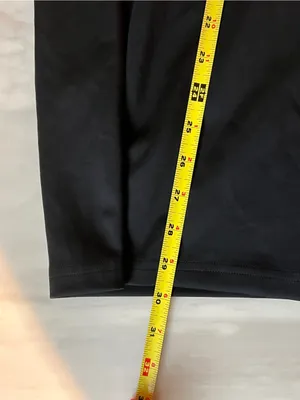 Adidas Women’s Black Wide Leg Pants XL NWT High Rise Zip Pockets JY9046 thumbnail 8