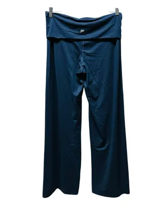 Fabletics dark blue foldover wide-leg pants thumbnail 3