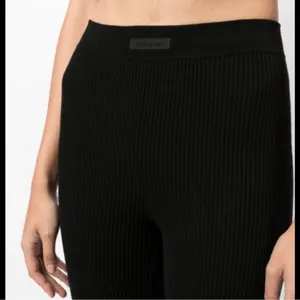 New Fear Of God Essentials Ribbed Legging in Black thumbnail 2