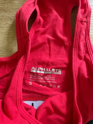 Red Alphalete Sports Bra thumbnail 3