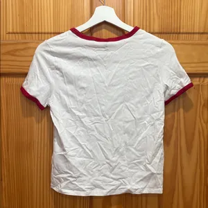H&M Divided Size Medium White USA Baby T-Shirt thumbnail 6