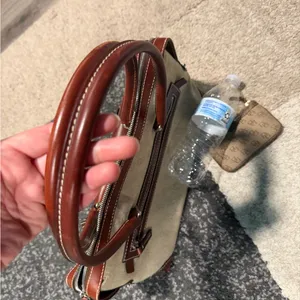 Elegant Brown and Tan Men's Bag thumbnail 9