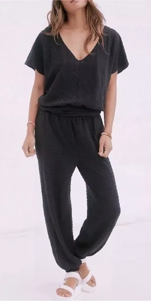 ANTHROPOLOGIE Dancing Fever Jumpsuit Small thumbnail 1