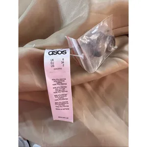 ASOS Tan Cotton Twill Double Breasted Belted Classic Trench Coat Size 2 thumbnail 8