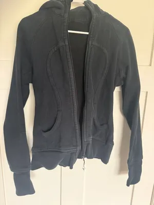Lululemon Vintage Black Scuba Full Zip Hoodie thumbnail 1