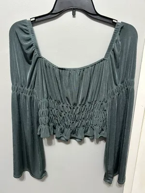 Urban Romantics Cropped Blouse thumbnail 2