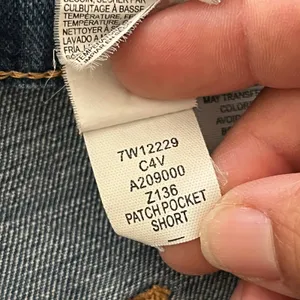 Lucky Brand Women's Cutoff‎ Patch Pocket Jean Shorts Size 10 Zip Fly Denim thumbnail 6