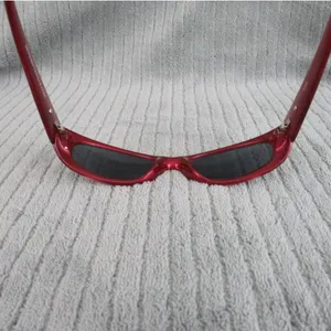 New Divine Eyewear Kali Red/Smoke Sunglasses Women's NWT thumbnail 8