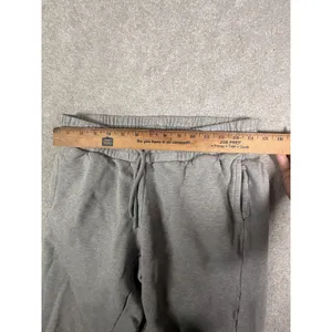 Quince Sweatpants Womens Medium Gray Heavyweight Boyfriend Fleece Joggers S thumbnail 10