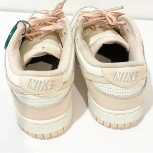 Nike Dunk Low Used Size 8 Women Sail Orange Pearl‎ White Dd1503 102 thumbnail 4