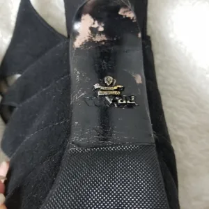 Prada 3 strap slingback heels thumbnail 8