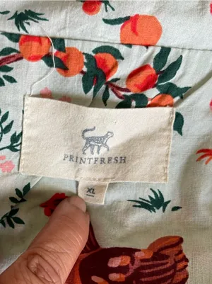 Print Fresh Hen House Print Bottom Up Top Size XL thumbnail 4