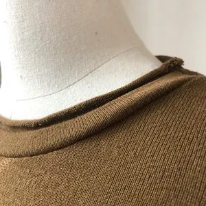 Zara Lightweight Raw Roll Edge Sweater S thumbnail 6