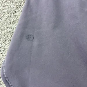 Lululemon On The‎ Fly Skirt Size 2 Gray Activewear Tennis Drawstring Athleisure thumbnail 5