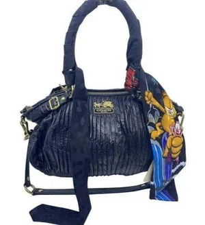 coach w w detachable specialty tie accent black sh thumbnail 1