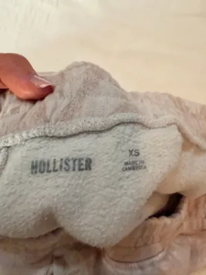 Hollister Pink Abstract Print Fleece Sweatpants XS thumbnail 2