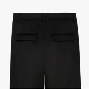 Kaia x Zara NWT Full Length Pants Womens XS Pleated Black Trousers Career Masc thumbnail 14