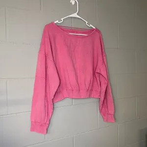 Free People We The Free Ife Thermal Pullover Cotton Top in Pinky Promise Women’s Size Medium thumbnail 5