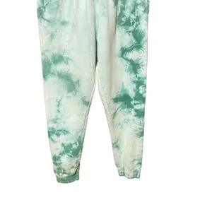 Frankie's Bikinis Aiden‎ Sweatpants Emerald Tie Dye Green Size Small thumbnail 5