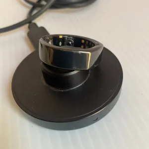 Oura Ring Gen 3 Heritage Black Size 10 Smart Ring Charger Cable Box thumbnail 8
