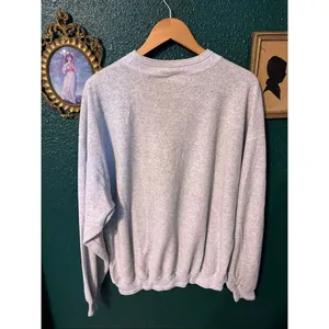 American Vintage Vintage Alaska Embroidered Crewneck XXL Terry Cloth Pullover Sweatshirt thumbnail 5