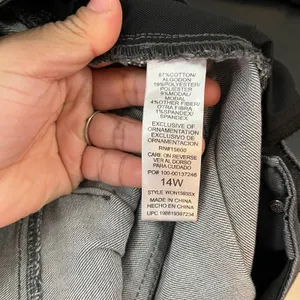 Democracy Ab-solution Ankle Skimmer Jeans‎ Gray Wash 14W Slimming Panels New thumbnail 9