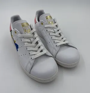 Adidas Stan Smith HER Studio London White Floral Burst Sneakers FW2522 Womens 8 thumbnail 1