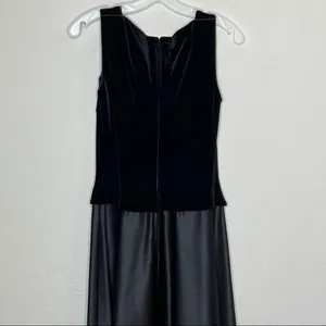 Vintage Tadashi‎ Velvet Dress Black thumbnail 6