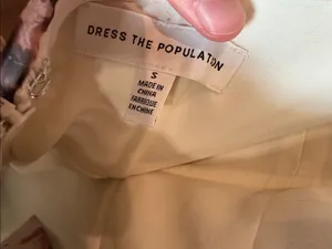 Dress The Population Maya Ruffle Halter Maxi Dress Medium Floral thumbnail 8