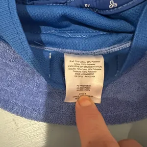 TNA Aritzia Blue Bucket Hat size small/medium thumbnail 8