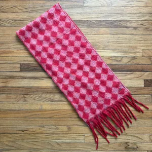 Checkered Scarf Red thumbnail 4