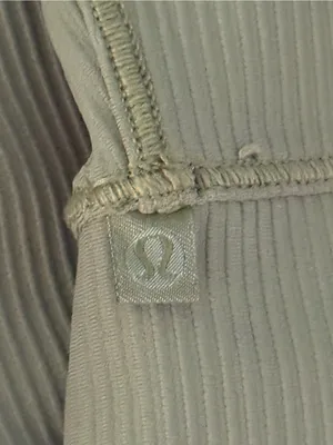 Lululemon Power Pivot Ribbed Tank Top in Bronze Green thumbnail 5