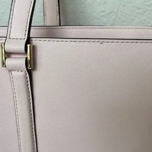 Kate Spade Light Pastel Pink Tote Purse Bag thumbnail 10