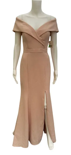 New With Tags Soft Pink Xscape Gown Size 4 thumbnail 1