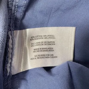 Orvis womens shorts blue pockets pull up tie front XL NWT thumbnail 7