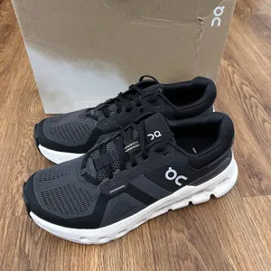 On Cloudrunner black athletic training running shoes sneakers women's 8 new thumbnail 7