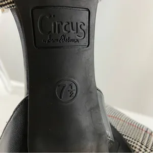 New Circus by Sam Edelman Plaid Tabitha Ankle Strap Stiletto Heels Size 7.5 thumbnail 6