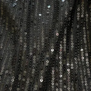 Uoighf Black Sequin High Waist Shorts Size XS thumbnail 6