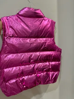 The Clothing Exchange Company Pink Metallic Vest thumbnail 2
