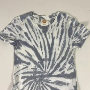 Daily‎ Practice T-Shirt Dress Womens XS Blue Tie Dye Cotton Side Slit Casual thumbnail 1