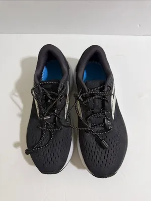 Brooks Women’s Athletic Running Shoes - Black with Silver Trim thumbnail 6