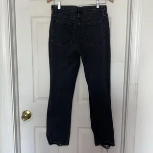 Abercrombie & Fitch The Ankle Straight Ultra High Rise Jeans thumbnail 2