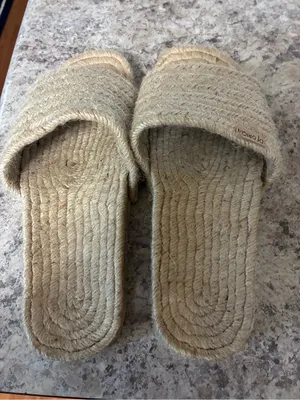 Of Origin Natural Jute Slide Sandals - Beige 9 thumbnail 3